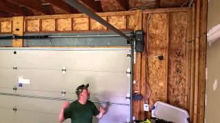 Jackshaft garage door opener [upl. by Kling]