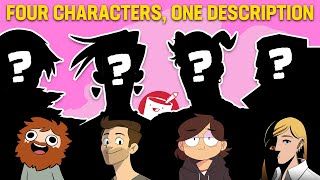 4 Artists Design Characters from the Same Description [upl. by Portia]