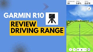 Garmin R10 Launch Monitor Review  Driving Range [upl. by Cosimo79]