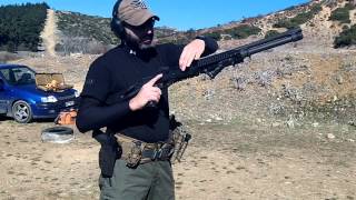 Benelli M4 shotgun training [upl. by Whetstone]