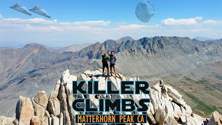 Climbing Matterhorn Peak CA via Horse Creek Trail [upl. by Saxela]