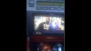 Pioneer AVHP4200DVD playing videos using SDHC [upl. by Aehta691]