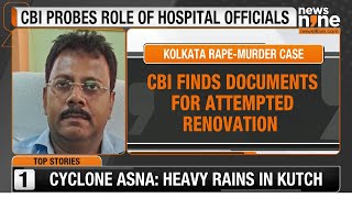 CBI Uncovers Critical Renovation Clues in RG Kar Medical College Rape and Murder Case  News9 [upl. by Nauwaj137]