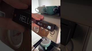 Espresso workflow with the new MantaBrew WeighMaster espresso mantabrew [upl. by Llesig]