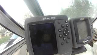 garmin gpsmap 498 and 200dx hummingbird fish finder [upl. by Elnora]