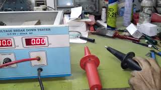 High Voltage Break Down Tester [upl. by Kutzer]