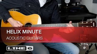 Line 6  Helix Minute  Acoustic guitars [upl. by Beck107]