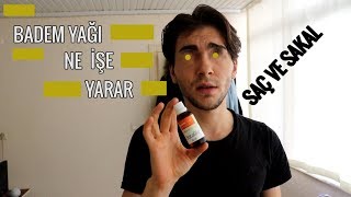 Badem yağının Saça ve Sakala Etkisi SEYREKLİK [upl. by Elleyoj]