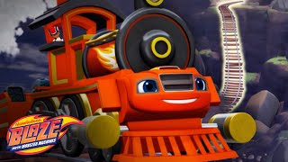 Blaze Steam Engine Monster Machine 🛤️ w AJ amp Starla  Blaze and the Monster Machines [upl. by Aneladgam]