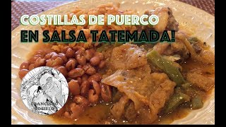 Costillas de Puerco con Nopales y Chicharrones [upl. by Winer]