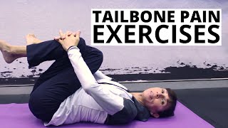 Tailbone Pain Exercises for Coccyx Pain Relief and Muscle Spasm [upl. by Eldrid]