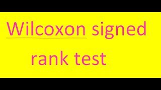 critical values of the wilcoxon signed ranks test [upl. by Canon]