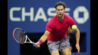 Dominic Thiem wins a 38 point rally  US Open 2020 Hot Shots [upl. by Zaneta]