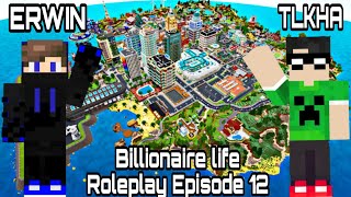 TLKHA ဆီအလည်သွားခဲ့တယ်  Billionaire Life Roleplay Episode 12  Minecraft Gameplay [upl. by Namrehs]