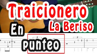 Traicionero La Beriso Tutorial guitarra [upl. by Immaj363]