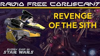 EVERY SHIP and VEHICLE in Revenge of the Sith [upl. by Resa375]