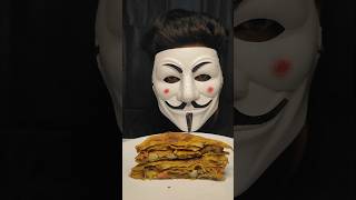 Bread omelette😋shorts youtubeshorts asmr [upl. by Raff682]