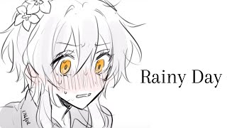 Xiaolumi Rainy Day Genshin Impact Comic Dub [upl. by Mattox]