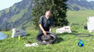 Tire Changing Part 5 of the Motorcycle Adventure Travel Guide series [upl. by Dedrick]