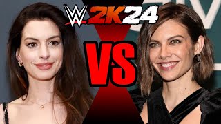 Lauren Cohan vs Anne Hathaway – REQUESTED [upl. by Acinomaj]