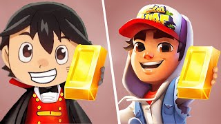 Ryan’s World Halloween Edition vs Subway Surfers City Jake [upl. by Pengelly]