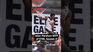 Uncommitted 5⭐️ Jalen Haralson is one of them ones 😈 🎥 inctapes shorts indyheat basketball [upl. by Alver726]