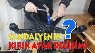 Ofis ve PC Koltuğu Ayak Değişimi Nasıl Yapılır [upl. by Adnilam510]