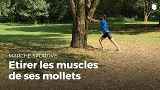 Étirer ses mollets  Marche Sportive [upl. by Aneehc]