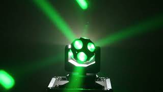 Party Led Dj Disco Light 1210W Rgbw 4In1 Football Magic Ball Moving Head Dj Lights Party Lights [upl. by Airetal]