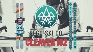 SEGO Cleaver 102 All Mountain Ski Review [upl. by Deth396]