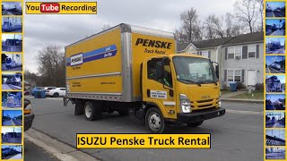 ISUZU Penske Truck Rental  YouTube Recording [upl. by Nnayram]