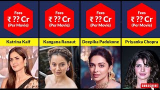 Top 50 Highest Paid Bollywood Actresses 2024 [upl. by Renner]