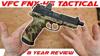 VFC Airsoft FNX45 Tactical  8 Years Later [upl. by Esereht]