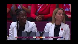 England vs New Zealand Semifinal 3rd Quarter  Netball World Cup 2023 [upl. by Iolande]