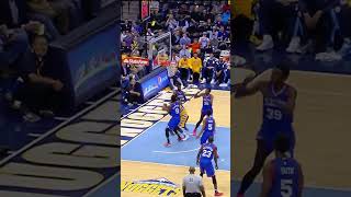 Intense Matchup 76ers vs Nuggets  Watch Q1 Action at 712 from March 25 2015 [upl. by Yracaz955]