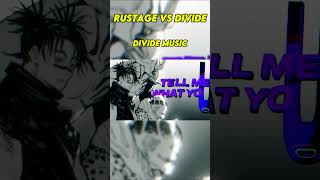 Rustage amp McGwire VS Divide Music animeedit amv jujutsukaisen jjk gojo rap anime [upl. by Eednarb]