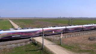 Cel mai rapid tren din Romania Hyperion [upl. by Anyale998]