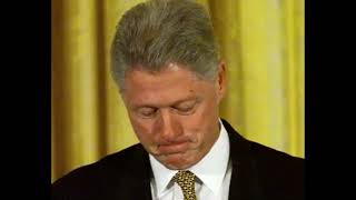 Bill Clintons I Have Sinned Speech Reflecting on Past Actions [upl. by Naitsirc]