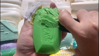 vintage soap cuttingasmr asmr石鹸 [upl. by Etnoek]