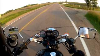 82 yamaha maxim XJ1100 vs 83 yamaha midnight maxim 750 GoPro [upl. by Leumas]