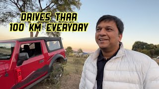 Drives THAR 100 KM Everyday🔥😱  25000 KM Ownership Review [upl. by Dragoon]