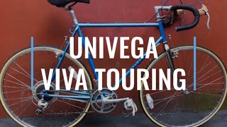 UNIVEGA VIVA TOURING Vintage Touring Japanese steel Road Bike [upl. by Noynek992]