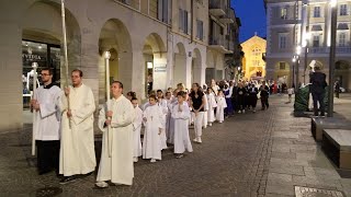 La celebrazione del Corpus Domini con la Processione Eucaristica [upl. by Cogen]