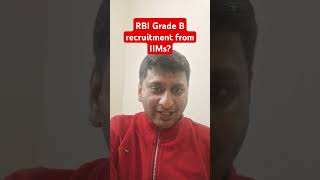 RBI Grade B Notification Update  RBI Grade B Recruitment  RBI Grade B Eligibility [upl. by Eiuqnom449]