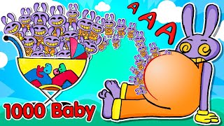 DIY  Rescue JAX pregnant 1000 babies  Doctor Blind Bag ASMR [upl. by Spanjian]