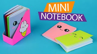 DIY Easy mini notebook  How to make paper notebook  Papercraft [upl. by Gapin]