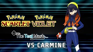 Pokémon Scarlet amp Violet Carmine Battle ゼイユ戦 Remix [upl. by Enej]