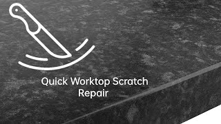 Quick Worktop Scratch Repair Video Quick and Easy 😊👍😊 [upl. by Battista]