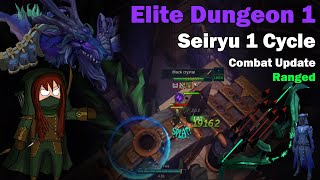 Elite Dungeon 1 1 Cycle Seiryu  Ranged  Combat Update  Runescape [upl. by Glynas565]