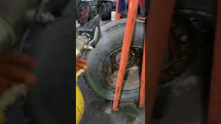 Air pressure new tire fitting Michelin panjabi truckmechanic jalandhar kartarpur michelin tire [upl. by Suhploda703]